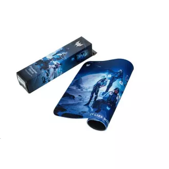 Mousepad de gaming ACER Predator M, strat inferior antiderapant din cauciuc, strat superior din poliester cu imprimeu
