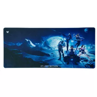 Mousepad de gaming ACER Predator XXL, pad pentru mouse și tastatură, strat antiderapant din cauciuc la bază