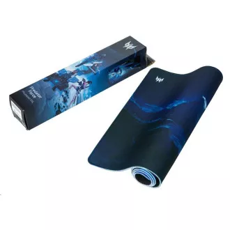 Mousepad de gaming ACER Predator XXL, pad pentru mouse și tastatură, strat antiderapant din cauciuc la bază