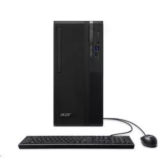 ACER PC Veriton VS2720G, i5-14400, 8GB DDR5, 512GB M.2 SSD, Wifi, DVD±RW, USB KB+mouse, W11P, 300W, negru ACER PC Veriton VS2720G, i5-14400, 8GB DDR5, 512GB M.2 SSD, Wifi, DVD±RW, USB KB+mouse, W11P, 300W, negru