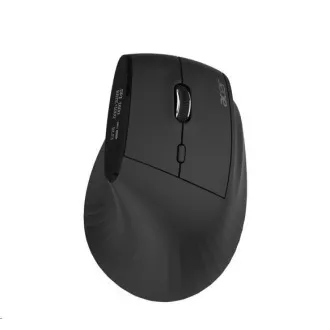 Mouse wireless ACER Smart Fit Vertical Mouse, 8000 dpi, 10 butoane, RGB, rază de acțiune de 10 m, BT, USB, autonomie baterie 120h, Negru