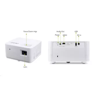 Proiector ACER PD1500 DLP 1080p 1500 Lm 50.000:1 EMEA 3,0 kg Cablu HDMI de alimentare EURO cu geantă de transport
