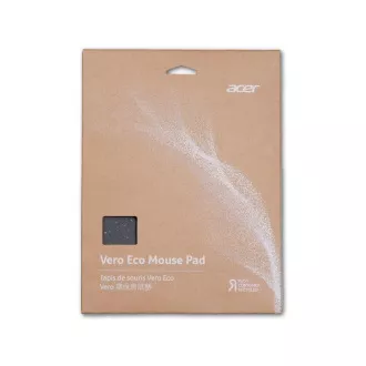 ACER VERO MOUSEPAD - Până la 95% materiale reciclate, 0.3x22x18cm, negru