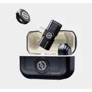 Hollyland Lark M2 USB-C - Microfon Lavalier fără fir cu USB-CPplug (Duo, Shine Charcoal)