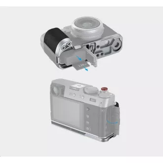 Mâner SmallRig 4555 în formă de L pentru FUJIFILM X100VI / X100V argintiu