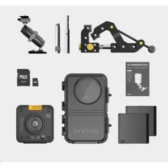Pachet cameră de construcții Brinno BCC5000 4K - Cameră cu filmare accelerată