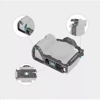Colivie cu eliberare rapidă SmallRig 4481 HawkLock pentru Sony A 7R V / A 7 IV / A 7S III / A 1