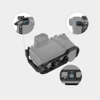 Colivie SmallRig 4161 Black Mamba pentru Canon EOS R6 MII