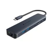 Hub USB-C 7-în-1 Hyper® EcoSmart™ Gen.2, 100 W, cu alimentare prin cablu