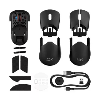 HyperX Pulsefire Saga Wireless - Mouse de gaming (negru) - Mouse