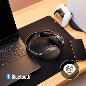 Căști de gaming wireless HyperX Cloud Jet Dual, albastre Căști de gaming wireless HyperX Cloud Jet Dual, albastre