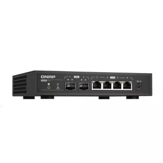 Comutator QNAP QSW-2104-2S (4x2, 5GbE, 2xSFP+, fără ventilator) Comutator QNAP QSW-2104-2S (4x2, 5GbE, 2xSFP+, fără ventilator)