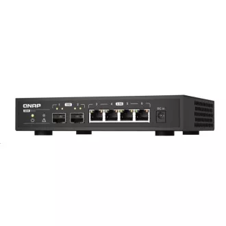 Comutator QNAP QSW-2104-2S (4x2, 5GbE, 2xSFP+, fără ventilator) Comutator QNAP QSW-2104-2S (4x2, 5GbE, 2xSFP+, fără ventilator)