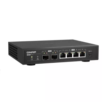 Comutator QNAP QSW-2104-2S (4x2, 5GbE, 2xSFP+, fără ventilator) Comutator QNAP QSW-2104-2S (4x2, 5GbE, 2xSFP+, fără ventilator)