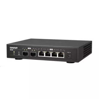 Comutator QNAP QSW-2104-2S (4x2, 5GbE, 2xSFP+, fără ventilator) Comutator QNAP QSW-2104-2S (4x2, 5GbE, 2xSFP+, fără ventilator)