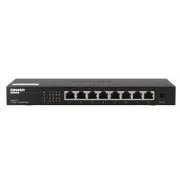 Comutator QNAP QSW-1108-8T (8x2, 5GbE, fără ventilator)