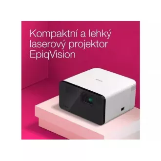 Proiector EPSON EF-21W, Full HD, laser, 5.000.000:1, USB 2.0, HDMI, Miracast, mufă de 3,5 mm, difuzor de 5 W Proiector EPSON EF-21W, Full HD, laser, 5.000.000:1, USB 2.0, HDMI, Miracast, mufă de 3,5 mm, difuzor de 5 W