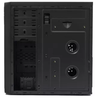 Carcasă CRONO MT-760i Midi Tower, fără sursă de alimentare, negru