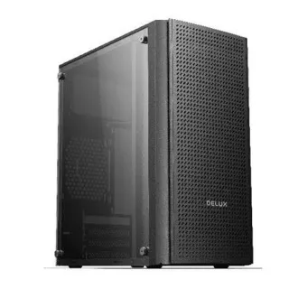 Carcasă CRONO DM2 Midi Tower, fără sursă de alimentare, negru Carcasă CRONO DM2 Midi Tower, fără sursă de alimentare, negru