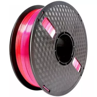 GEMBIRD Fir de imprimare (filament) PLA, 1, 75mm, 1kg, curcubeu de mătase, roșu/violet