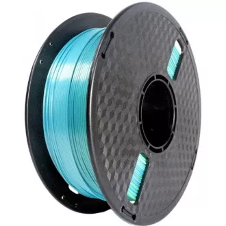 GEMBIRD Fir de imprimare (filament) PLA, 1, 75mm, 1kg, curcubeu de mătase, albastru/verde
