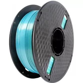 GEMBIRD Fir de imprimare (filament) PLA, 1, 75mm, 1kg, curcubeu de mătase, albastru/verde GEMBIRD Fir de imprimare (filament) PLA, 1, 75mm, 1kg, curcubeu de mătase, albastru/verde
