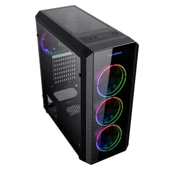 Carcasă VeinX Mars MAR01A Mid Tower, fără sursă de alimentare, 3xUSB, partea transparentă, 4xARGB Ventilator 120mm, negru - Despachetat Carcasă VeinX Mars MAR01A Mid Tower, fără sursă de alimentare, 3xUSB, partea transparentă, 4xARGB Ventilator 120mm, negru - Despachetat