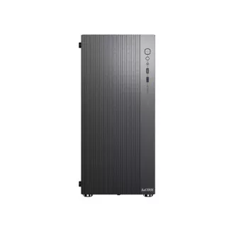 Carcasa 1stCOOL GAMER 4, Mid tower, AU, USB 3.0, USB-C, 2x120mm, partea transparentă, fără alimentare, negru