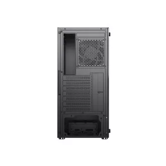 Carcasa 1stCOOL GAMER 4, Mid tower, AU, USB 3.0, USB-C, 2x120mm, partea transparentă, fără alimentare, negru