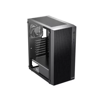 Carcasa 1stCOOL GAMER 4, Mid tower, AU, USB 3.0, USB-C, 2x120mm, partea transparentă, fără alimentare, negru