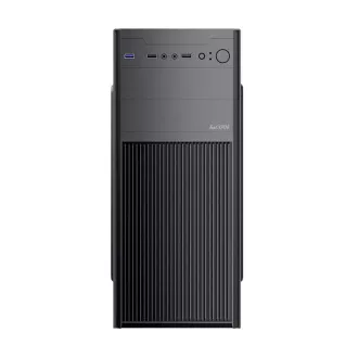 Carcasă 1stCOOL JAZZ 6, micro tower, AU, USB 3.0, fără sursă de alimentare, neagră