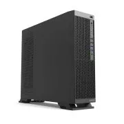 Carcasă 1stCOOL COMPACT 2, Micro Tower, AU, USB 3.0, USB-C, CR, 1x Ventilator 60mm, neagră