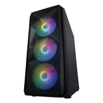 Carcasă VeinX ME19A Mid Tower, fără sursă de alimentare, 1x USB3.0, 1x USB2.0, 4x Ventilatoare ARGB de 120 mm, 1x Controller ARGB, neagră Carcasă VeinX ME19A Mid Tower, fără sursă de alimentare, 1x USB3.0, 1x USB2.0, 4x Ventilatoare ARGB de 120 mm, 1x Controller ARGB, neagră