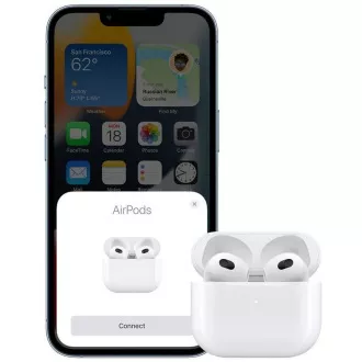 APPLE AirPods a 3-a generație cu carcasă de încărcare Lightning APPLE AirPods a 3-a generație cu carcasă de încărcare Lightning