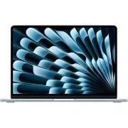 Apple MacBook Air 13'' cu cip M4, procesor cu 10 nuclee și GPU cu 10 nuclee, 16 GB, SSD de 512 GB - Albastru deschis