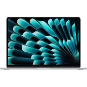 Apple MacBook Air 15'' cu cip M4, procesor cu 10 nuclee și GPU cu 10 nuclee, 16 GB, SSD de 512 GB - Argintiu