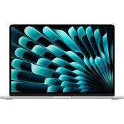 Apple MacBook Air 15'' cu cip M4, procesor cu 10 nuclee și GPU cu 10 nuclee, 24GB, SSD de 512GB - Argintiu