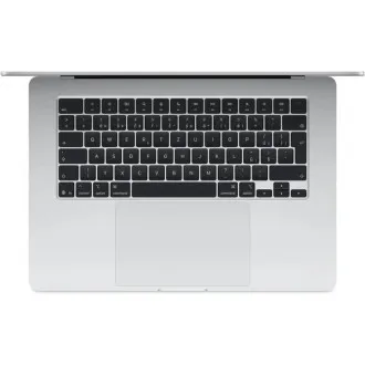 Apple MacBook Air 15'' cu cip M4, procesor cu 10 nuclee și GPU cu 10 nuclee, 24GB, SSD de 512GB - Argintiu