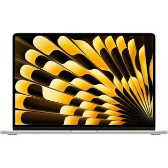Apple MacBook Air 15'' cu cip M4, procesor cu 10 nuclee și grafică cu 10 nuclee, 24GB, SSD de 512GB - Starlight