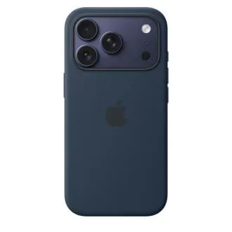 Husă din silicon Apple pentru iPhone 17 Pro cu MagSafe - Miezul nopții Husă din silicon Apple pentru iPhone 17 Pro cu MagSafe - Miezul nopții
