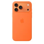 Husă din silicon Apple pentru iPhone 17 Pro Max cu MagSafe - Portocalie