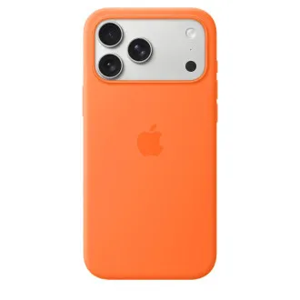 Husă din silicon Apple pentru iPhone 17 Pro Max cu MagSafe - Portocalie