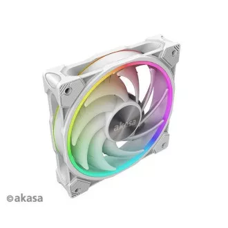Ventilator AKASA SOHO AR, ventilator ARGB PWM de 12 cm, 120x120x25mm, alb Ventilator AKASA SOHO AR, ventilator ARGB PWM de 12 cm, 120x120x25mm, alb