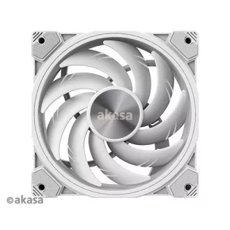Ventilator AKASA SOHO AR, ventilator ARGB PWM de 12 cm, 120x120x25mm, alb Ventilator AKASA SOHO AR, ventilator ARGB PWM de 12 cm, 120x120x25mm, alb
