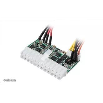 Adaptor AKASA AK-PE200-01, 200 W DC-to-DC ATX, 4-pini DIN Adaptor AKASA AK-PE200-01, 200 W DC-to-DC ATX, 4-pini DIN