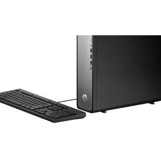 PC HP OmniDesk Slim S03-0053nc, i7-14700 5.40GHz 20 nuclee, 16GB DDR5, SSD 512GB, FreeDOS, negru