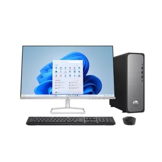 PC HP OmniDesk Slim S03-0053nc, i7-14700 5.40GHz 20 nuclee, 16GB DDR5, SSD 512GB, FreeDOS, negru