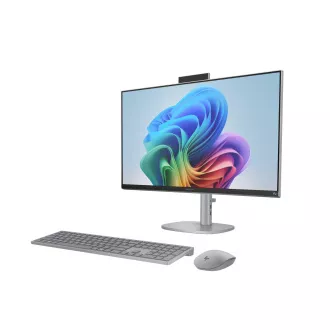 HP AiO OmniStudio X 27-cs1012nc, ecran tactil FHD de 27", Ultra 7-256V, memorie RAM DDR5 de 16 GB, SSD de 1 TB, Win11 PRO, GamePass, 3 luni gratuit