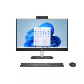 HP AiO 24-cr2007nc, ecran FHD de 24", Ultra7 255U, memorie RAM 32GB DDR5, SSD 1TB, Windows 11 Home, GamePass gratuit, 3 luni