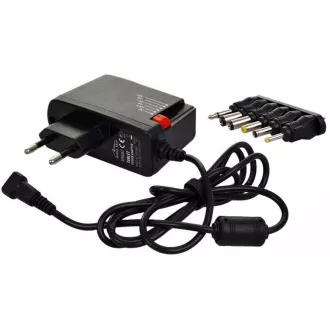 Adaptor de alimentare universal Solight 1000mA, stabilizat, conectori interschimbabili Adaptor de alimentare universal Solight 1000mA, stabilizat, conectori interschimbabili